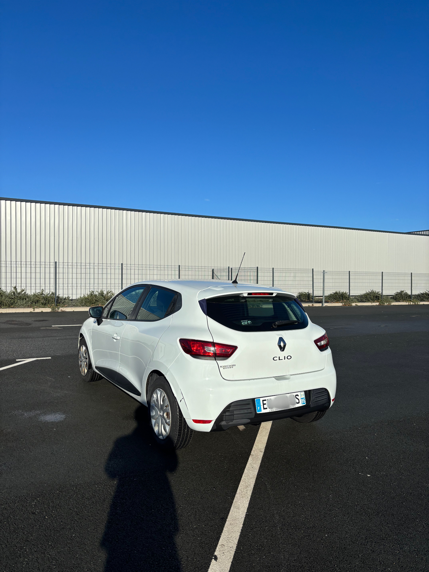 Renault Clio société — Vue arrière